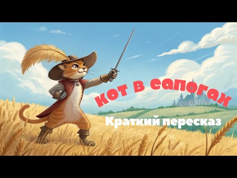 Видео: Шарль Перро «Кот в сапогах» | Краткий пересказ