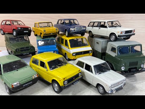 Видео: Масштабные модели Отечественные автопрома. Машинки с Авито