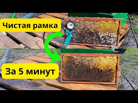 Видео: Не спешите браковать такие рамки! Єсть способ, как почистить рамки от плесени!