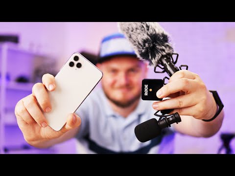 Видео: КАК подключить ЛЮБОЙ микрофон к IPHONE? Чтобы работал в Instagram, Facebook, YouTube. Boya BY-K1