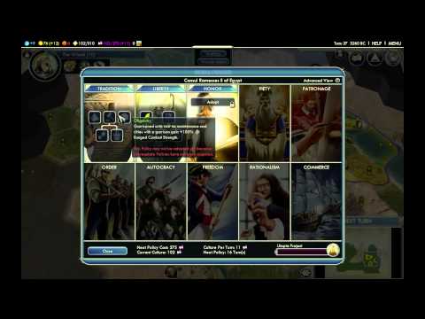 Видео: Civilization 5 - Чудеса древнего мира - сложность Божество