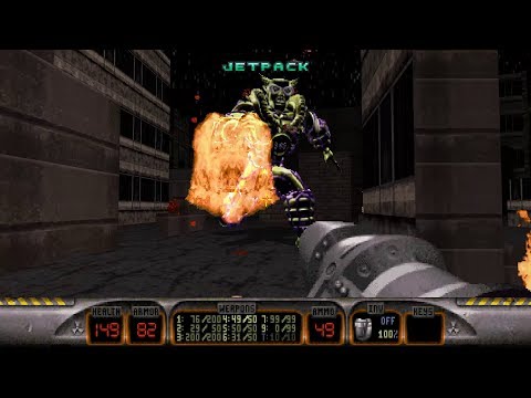 Видео: Duke Nukem Total Meltdown Plug'n'Pray прохождение, найдены все секреты (HD)