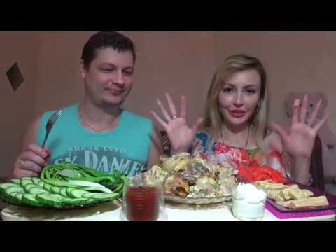 Видео: Мукбанг Шашлыки / (MUKBANG ASMR Eating)