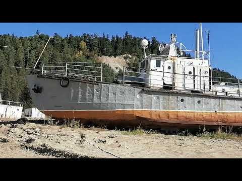 Видео: Лодочная станция в затоне Иртыша