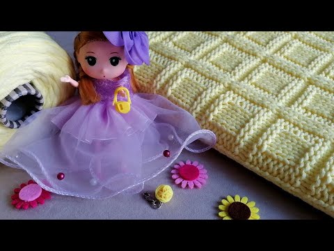 Видео: ДЕТСКИЙ ПЛЕД  "НЕЖНОСТЬ"🧶 #вязаниеспицами #пледспицами