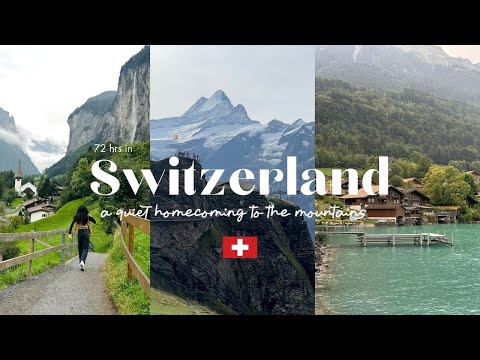 Видео: 72 часа в швейцарских Альпах | Видеоблог о кинематографических путешествиях по Швейцарии
