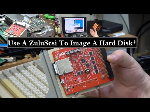 Видео: Используйте ZuluScsi для создания образа жесткого диска