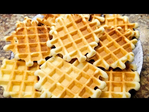 Видео: Хрустящие Бельгийские вафли