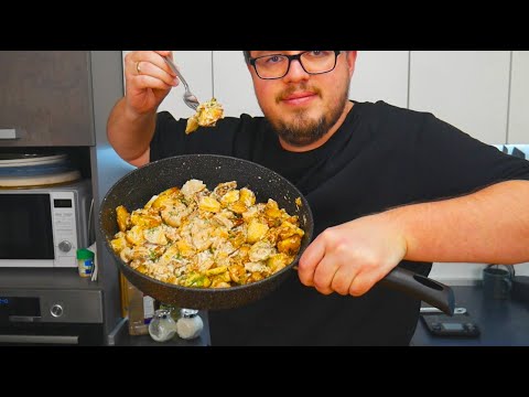 Видео: Жареная Картошка с Грибами – Простой и Вкусный рецепт