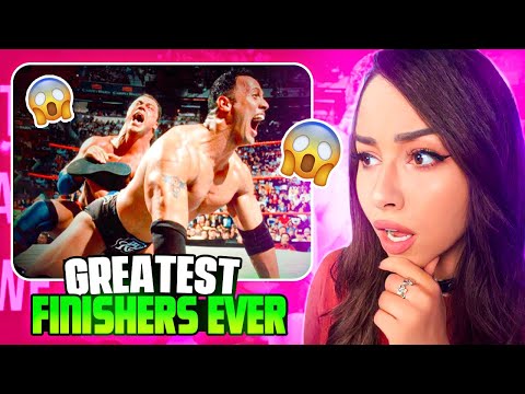 Видео: Девушка следит за WWE — 50 лучших финалистов всех времён