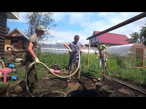 Видео: ✔ Куда приводят Капризы Клиента / Вода в глине как правильно раскачать  / Бурение на воду вручную /