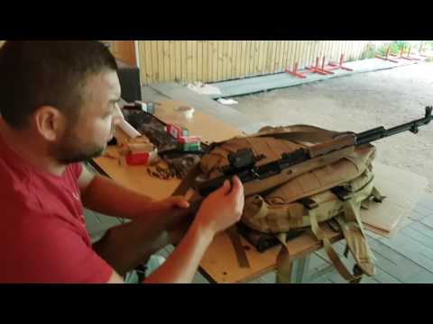 Видео: Holosun HS 403A пристрелка на СКС.