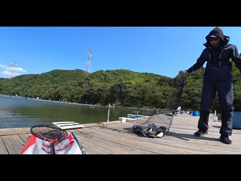 Видео: Рыбалка на форель в Южной Корее! Форель клюет на все!!!