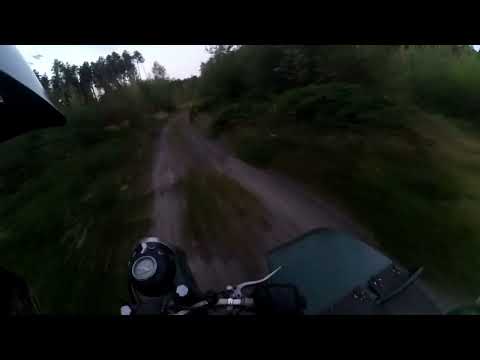 Видео: Покатушки на К-750 (4)