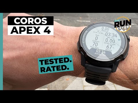 Видео: Обзор COROS Apex 4: ёмкая батарея, экран старой закалки, отличный GPS