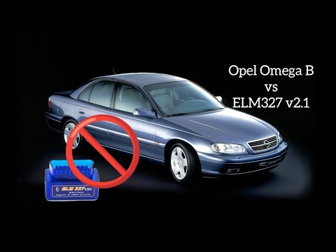 Видео: Сканер ELM327 v2.1 тест на Opel Omega B 1995 не удался