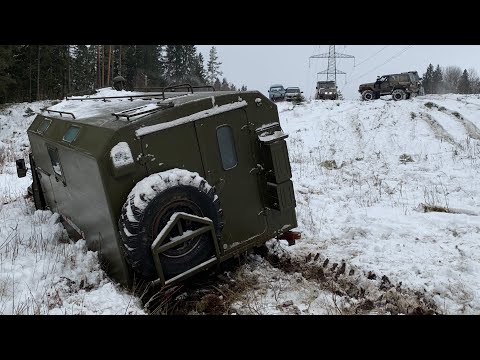 Видео: Как вытащить 131 ЗИЛ с порванной лебёдкой? Невозможное возможно)
