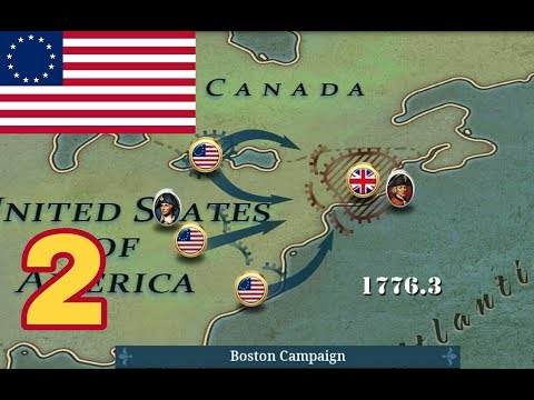 Видео: Boston campaign. Кампания США - #2. European war 6