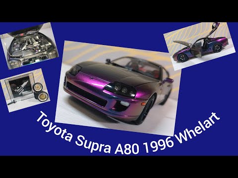 Видео: Новинка июля 2024 Toyota Supra A80 1996 от компании Whelart