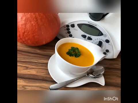 Видео: Очень вкусный Тыквенный суп пюре в термомикс