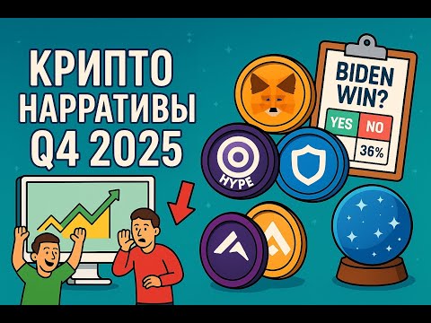 Видео: Нарративы 2025 | Деривативы, wallet, prediction (hype, aster, twt, metamask, polymarket, order, apex