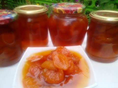 Видео: Абрикосовое варенье дольками.