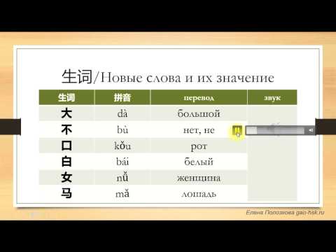 Видео: Китайский язык для начинающих. Урок 1. Учимся приветствовать на китайском языке.