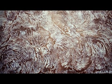 Видео: -Простая Декоративная Штукатурка из обычной шпаклевки. Марсельский Воск .