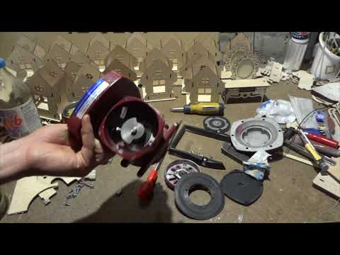 Видео: Чистка компрессора HZ-120, резервное освещение