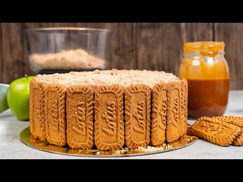 Видео: Чизкейк с карамельной крошкой и жареными яблоками | Лучший осенний десерт, который вы должны попр...