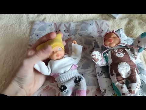 Видео: влог с мини реборнами//наши новости//новая кукла🎀