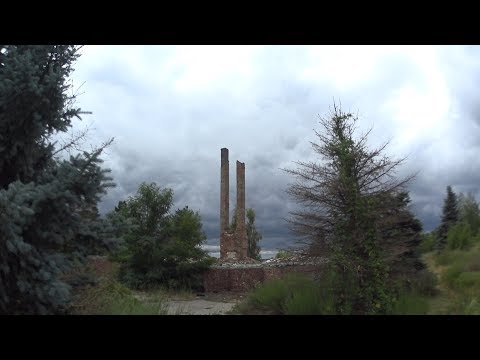 Видео: Трахтемиров. Пепелище охотничьего домика, известного как "дача Бакая"