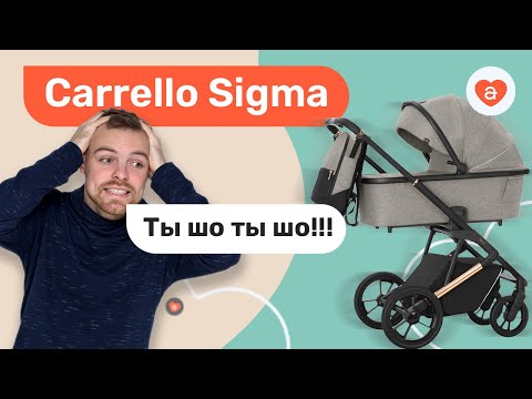 Видео: Коляска для новорожденного Carrello Sigma видео обзор. Детские коляски Каррелло