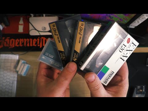 Видео: 📼 Кассеты Mini-dv и Video-8 / TDK / MAXELL / PANASONIC