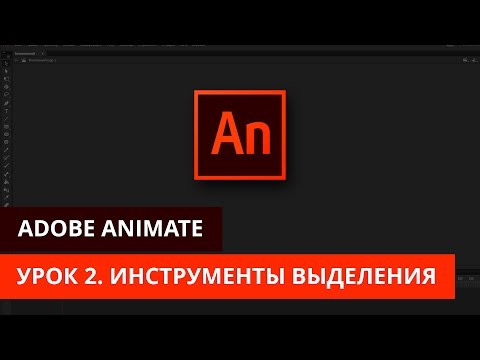 Видео: Анимация и программирование в Adobe Animate  - #2. Инструменты выделения