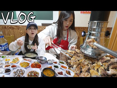 Видео: Мукбанг Тур??! В городе Сунчхон так много хороших ресторанов 😝ㅣHamzy Vlog