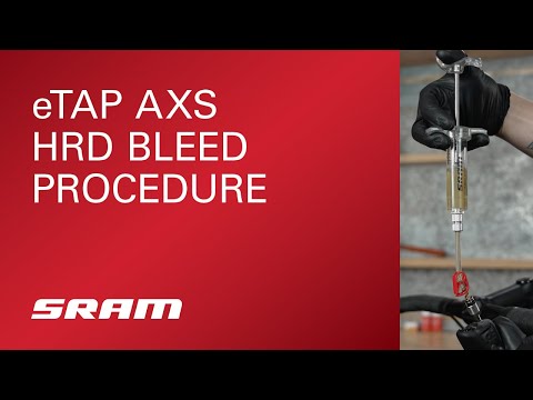 Видео: Процедура прокачки тормозов SRAM Road AXS и eTap AXS HRD