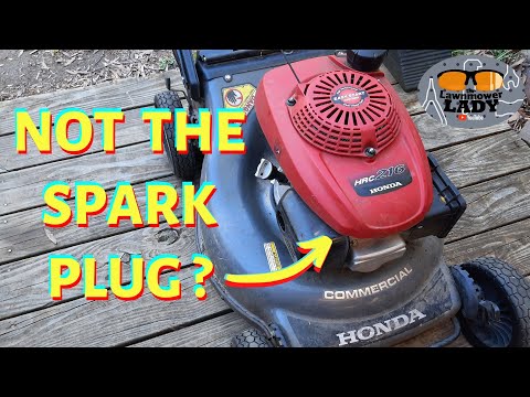 Видео: Honda HRC216 не заводится: как очистить карбюратор GSV160