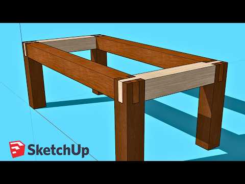 Видео: Хватит тратить древесину! — SketchUp для деревообработчиков