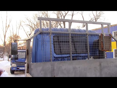 Видео: Foton Auman 1099 Переделка передней стенки кузова