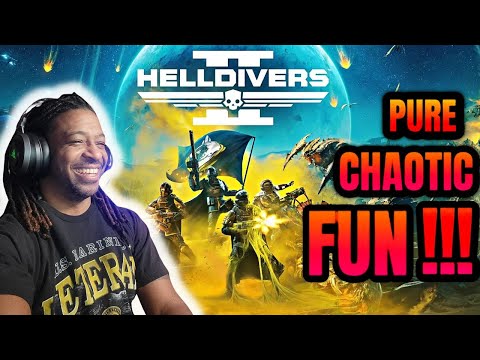 Видео: Двое ветеранов корпуса морской пехоты играют в Helldiver 2