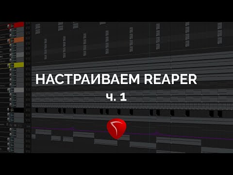 Видео: Настройка Reaper ч. 1