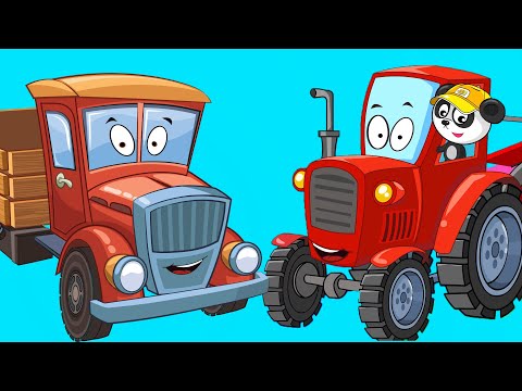 Видео: Биби и Его Сломанные Машинки - Учим Виды Транспорта Для Малышей - Большой Сборник