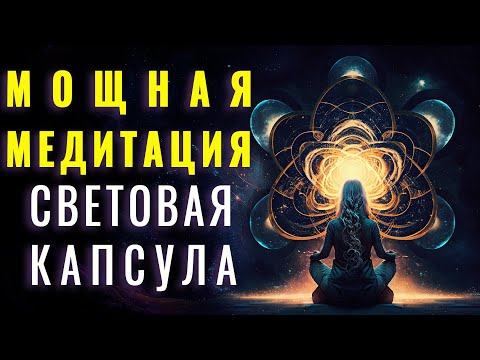 Видео: Медитация Исцеляющая Капсула Времени | Световая Гипнотерапия | Исцеление Тела Световыми Волнами