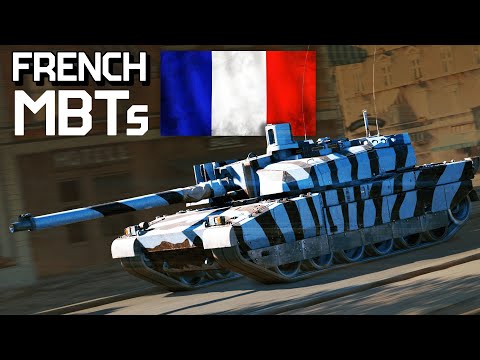 Видео: Французские ОБТ / War Thunder