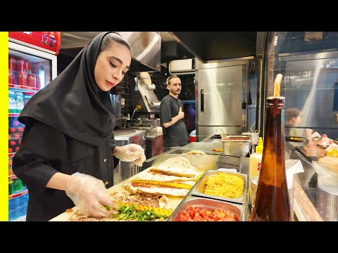 Видео: Самый вкусный иранский кебаб | Уличная еда Исфахана | Логме-кебаб