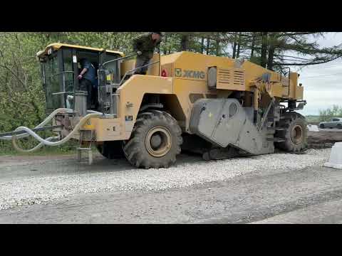 Видео: Ресайклинг на дорогах Уфы