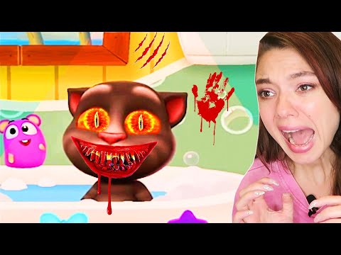 Видео: ГОВОРЯЩИЙ ТОМ МОНСТР! НИ ЗА ЧТО НЕ ИГРАЙ в ГОВОРЯЩЕГО ТОМА в 3 ЧАСА НОЧИ! ЖУТКАЯ ИГРА
