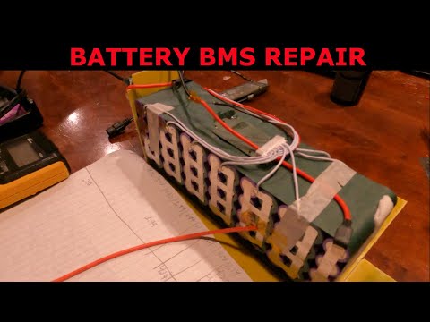 Видео: Ремонт аккумуляторной батареи BMS — как делать и как не делать