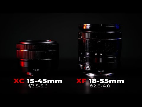 Видео: Fujifilm XC 15-45mm vs Fujifilm XF 18-55mm | Сравнительный обзор